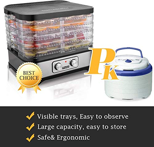 8-Tray BPA-Free Food Dehydrator for Raw Foods