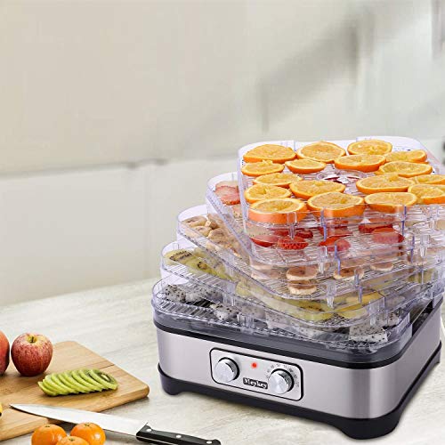 8-Tray BPA-Free Food Dehydrator for Raw Foods
