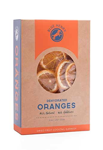 BlueHenry Dehydrated Orange Wheels - 3 oz - 25+ slices