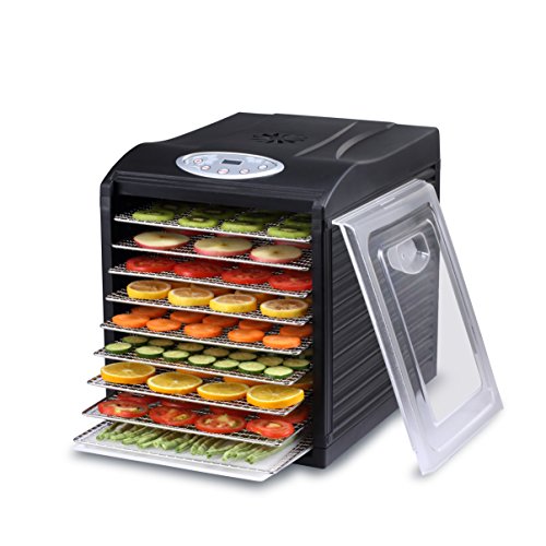 Samson Silent 9 Tray Stainless Steel Dehydrator