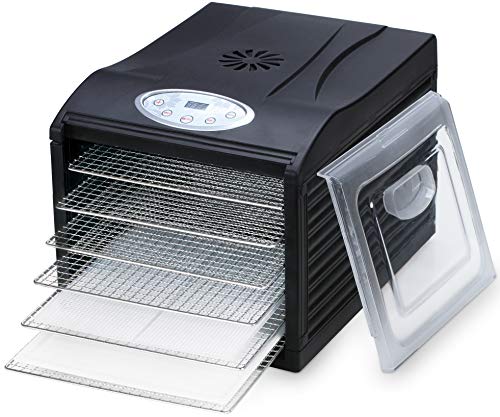Stainless Steel Dehydrator with Digital Timer and Temperature Control