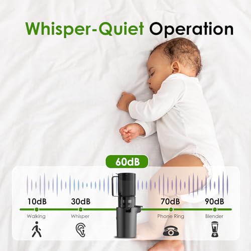 4.1" Slow Cold Press Juicer for Raw Foods