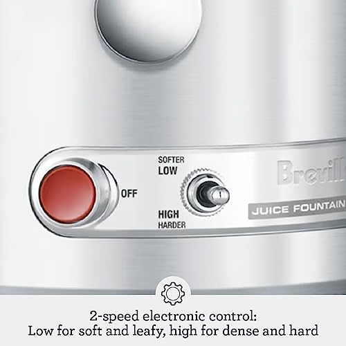 Breville Elite 800JEXL Silver Juice Fountain - Raw