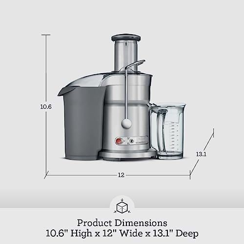 Breville Elite 800JEXL Silver Juice Fountain - Raw