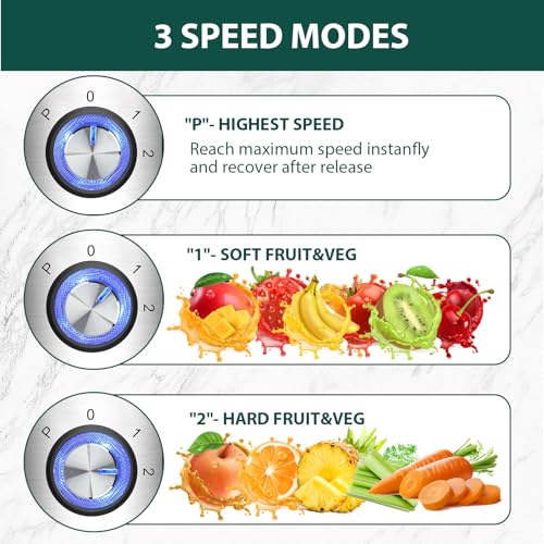 KOIOS 1300W Centrifugal Juicer with 3" Feed Chute