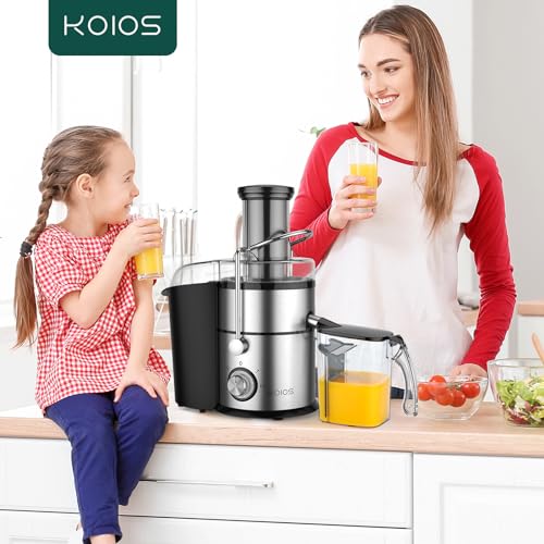 KOIOS 1300W Centrifugal Juicer with 3" Feed Chute