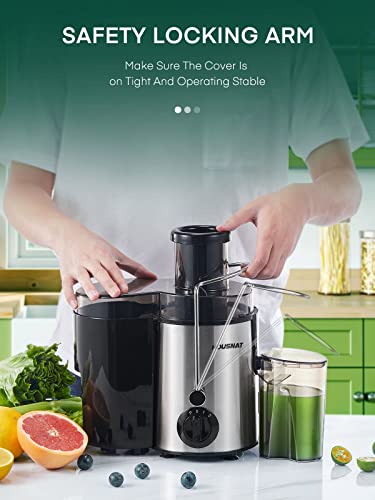HOUSNAT Juicer Machine for Whole Fruits and Veggies