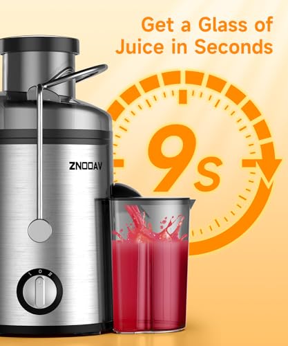 600W Juicer Machine with Wide Chute and 3 Speeds