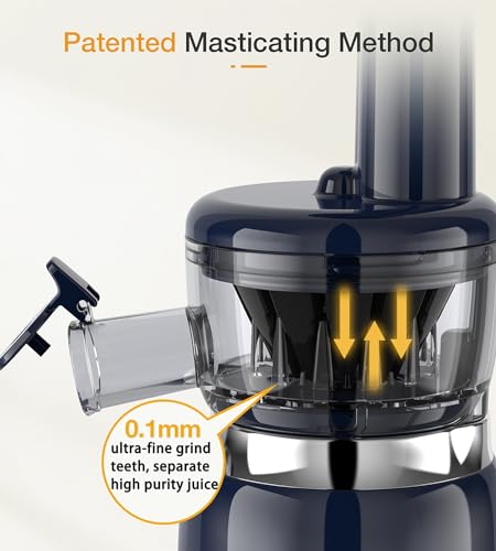 ZASMIRA Cold Press Juicer for Fruits and Vegetables
