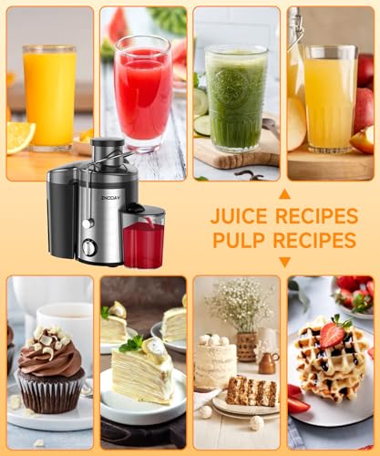 600W Juicer Machine with Wide Chute and 3 Speeds