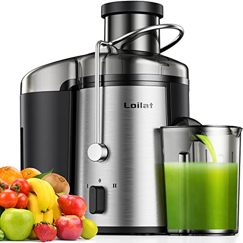 500W Juicer with 3” Wide Mouth for Whole Fruits