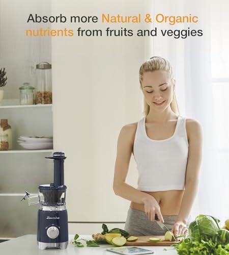 ZASMIRA Cold Press Juicer for Fruits and Vegetables