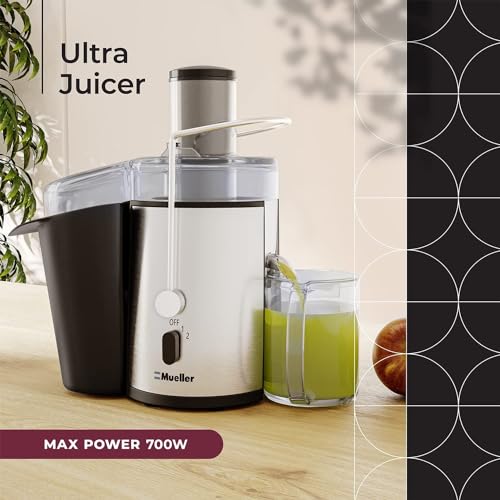 Mueller Ultra Power Juicer: Easy Clean, Wide Chute