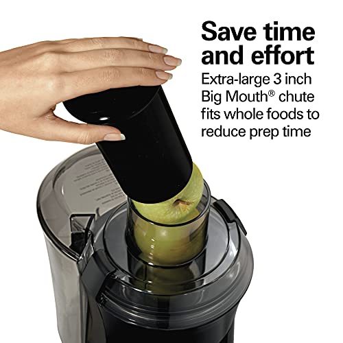 Hamilton Beach Juicer: Large Mouth, Easy Clean, BPA-Free
