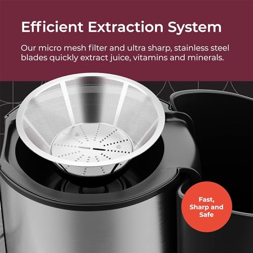Mueller Ultra Power Juicer: Easy Clean, Wide Chute