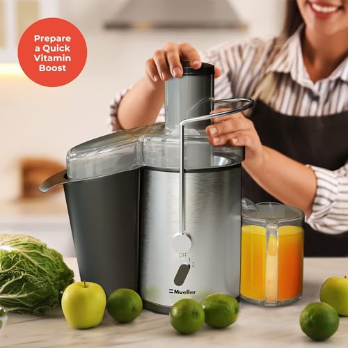 Mueller Ultra Power Juicer: Easy Clean, Wide Chute
