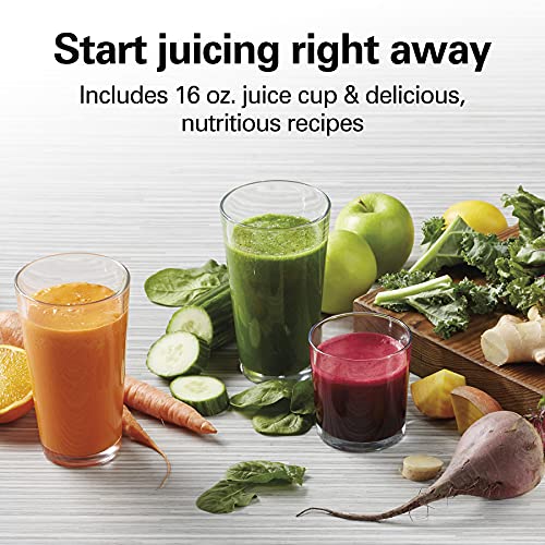 Hamilton Beach Juicer: Large Mouth, Easy Clean, BPA-Free