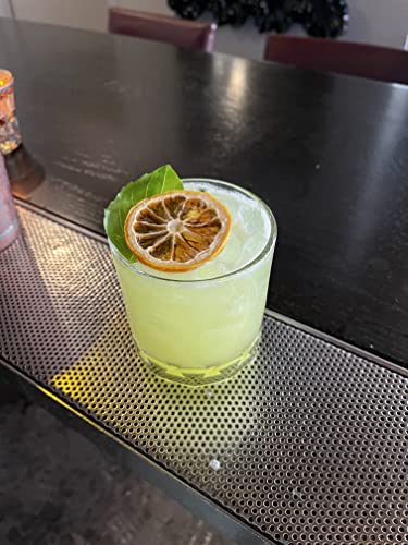 Dehydrated Lemon Slices and Wheels for Cocktail Garnish