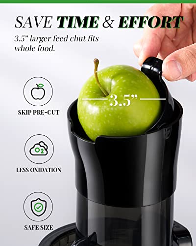 GDOR Cold Press Juicer Extractor, Powerful 150-Watt Motor