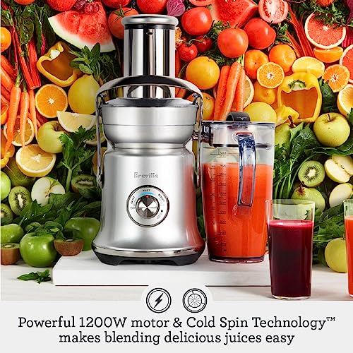 Breville Cold XL Juice Fountain, Brushed Stainless Steel