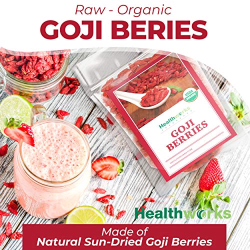 Organic Sun-Dried Goji Berries - Keto, Vegan Superfood