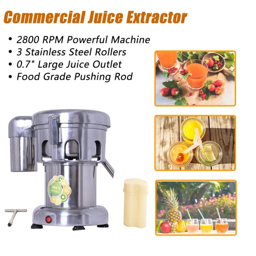 Fetcoi Cold Press Electric Juicer for Raw Foods
