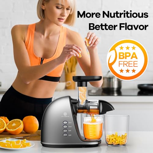 Easy Clean Cold Press Juicer for Veggies and Fruits