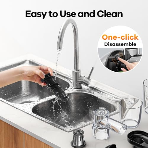 Easy Clean Cold Press Juicer for Veggies and Fruits