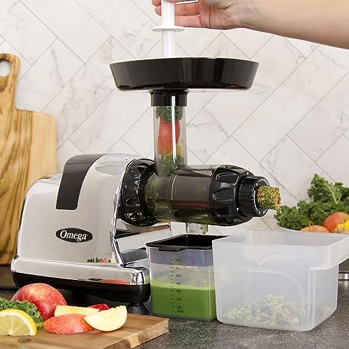 Omega J8006HDC Cold Press Juicer, Triple-Stage Masticating