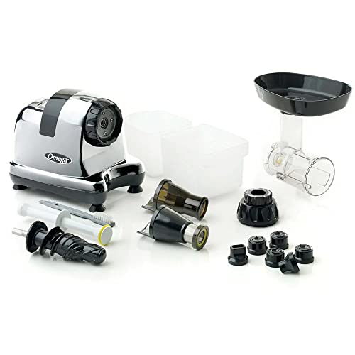 Omega J8006HDC Cold Press Juicer, Triple-Stage Masticating