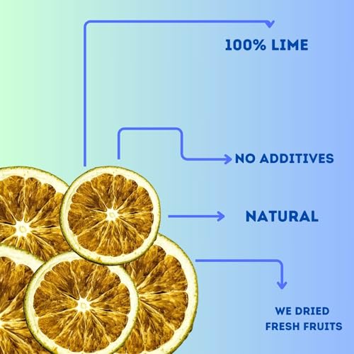 Cokcerez Dried Lime Slices 3.5 oz