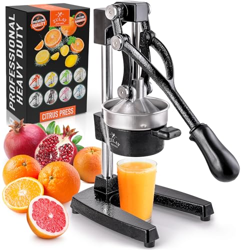 Zulay Kitchen Heavy-Duty Cast-Iron Orange Juice Squeezer