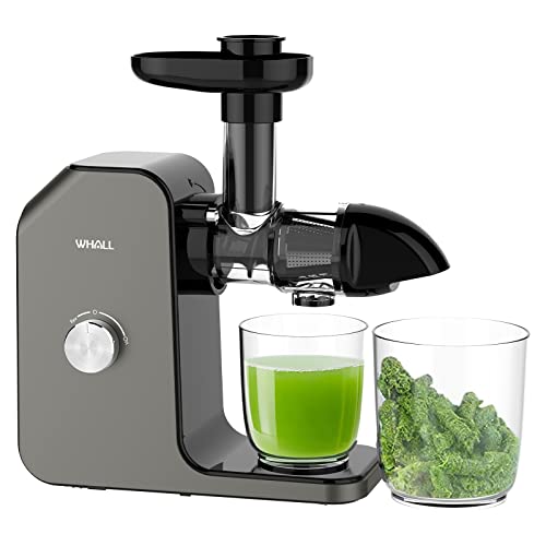 Gray Whall Masticating Juicer: Cold Press for Raw Food