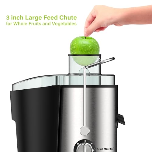 Large Feed Chute Juicer with Dual Speed