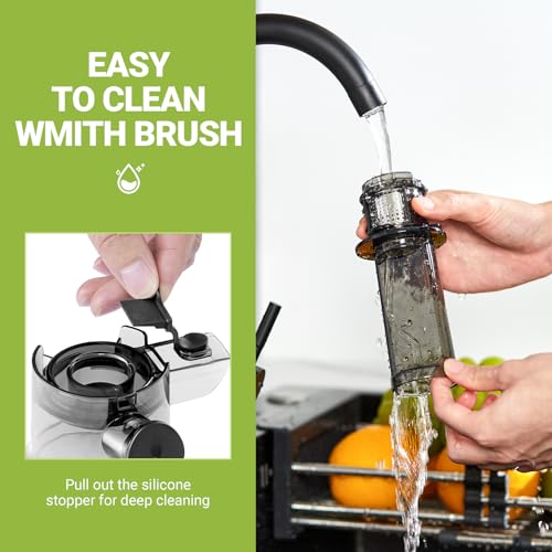 Aobosi Compact Cold Press Juicer: Easy to Clean