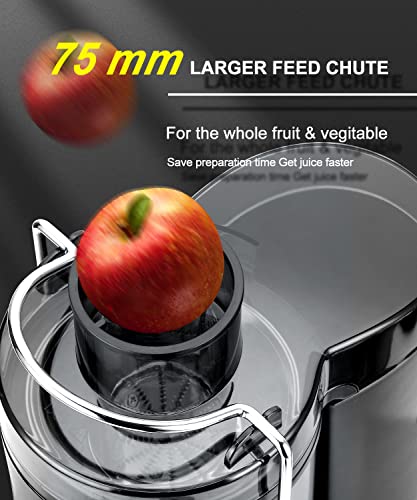 600W Wide Mouth Juicer with 2 Speed Settings