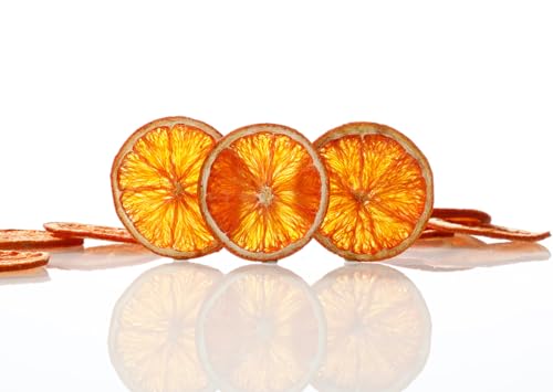 Organic Dried Blood Orange Slices, 4.5oz, Dehydrated for Cocktails