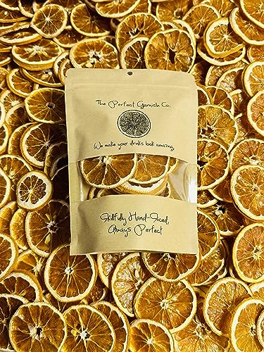 The Perfect Garnish Co. Dehydrated Orange Wheels - 30