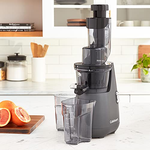 Cuisinart CSJ-300 Slow Juicer - Black/Grey, Easy-Clean