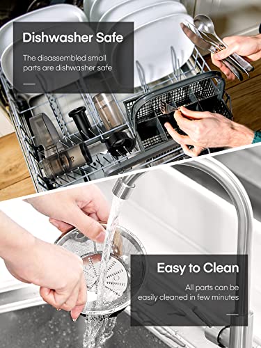 Aiheal 3-Speed Juicer for Whole Fruits/Vegetables, BPA Free