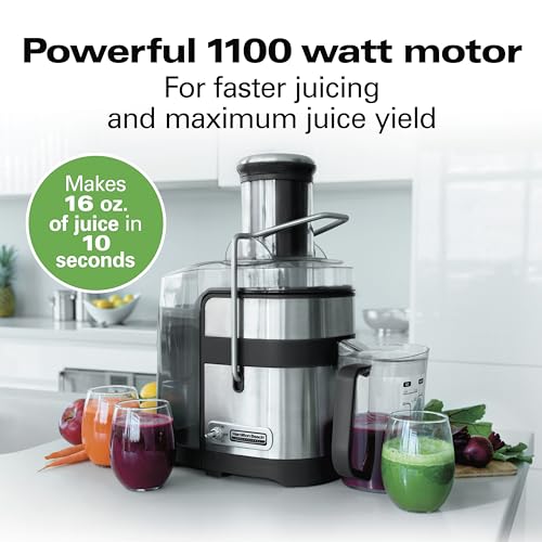 Hamilton Beach Professional Centrifugal Juicer, 3.5" Chute