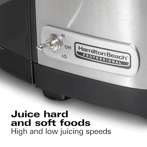 Hamilton Beach Professional Centrifugal Juicer, 3.5" Chute