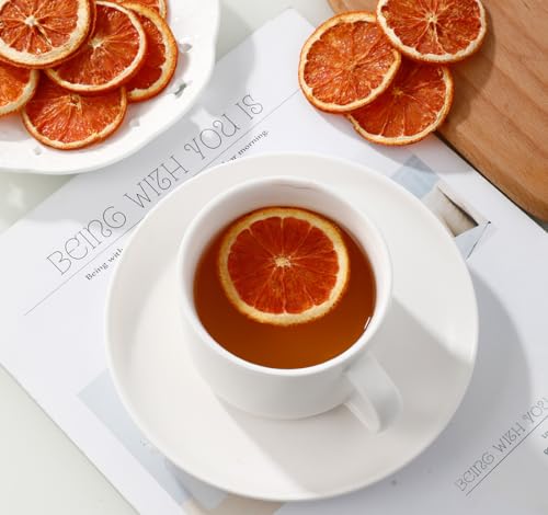 Organic Dried Blood Orange Slices, 4.5oz, Dehydrated for Cocktails