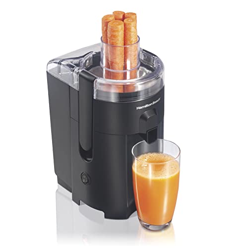 Hamilton Beach HealthSmart Juicer Machine, Compact, Fresh Produce Extractor