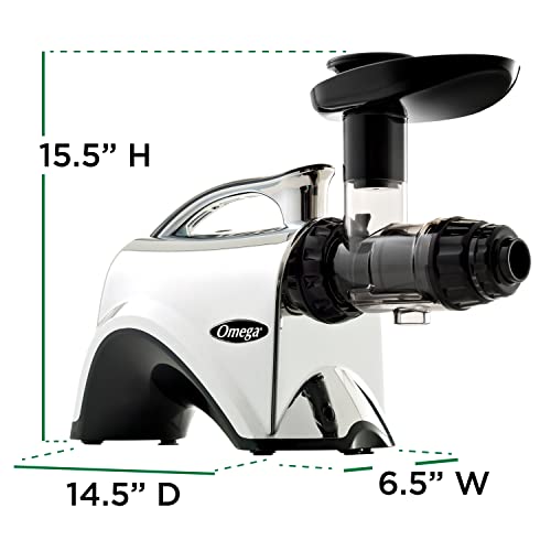 Omega NC900HDC Cold Press Juicer, Fruit and Vegetable Extractor