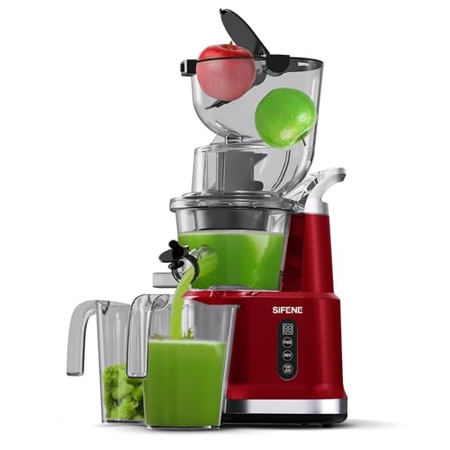 SiFENE Cold Press Juicer with Big 83mm Mouth