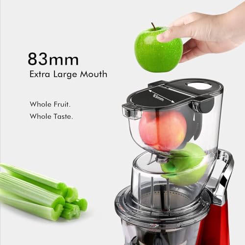 SiFENE Cold Press Juicer with Big 83mm Mouth