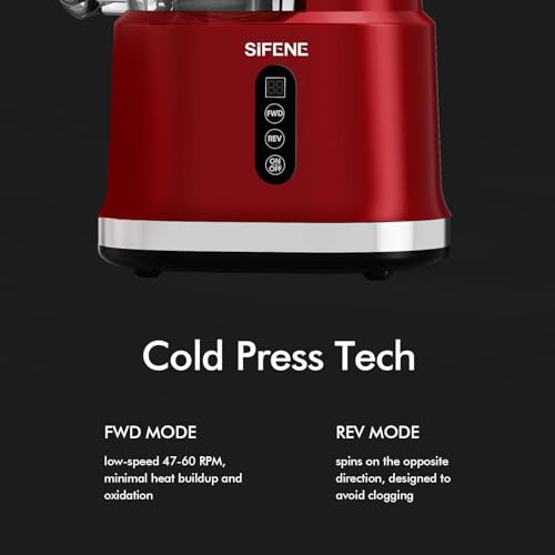 SiFENE Cold Press Juicer with Big 83mm Mouth