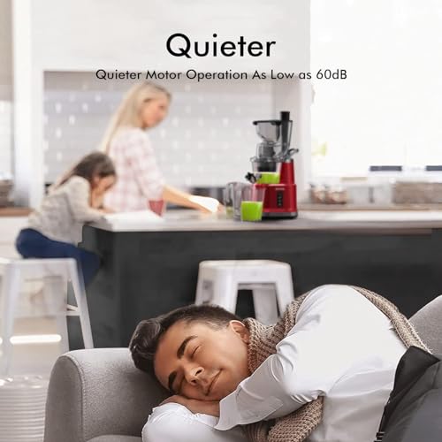 SiFENE Cold Press Juicer with Big 83mm Mouth