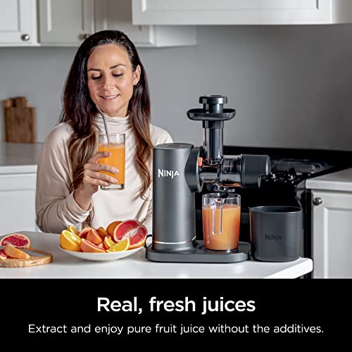 Ninja JC151 NeverClog Cold Press Juicer, Pulp Control